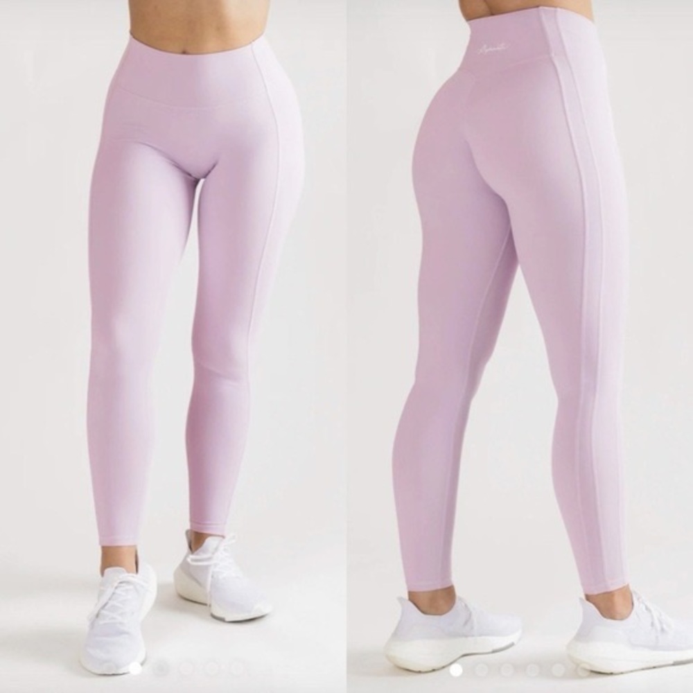 Alphalete pulse kinetic leggings Lavender size XS